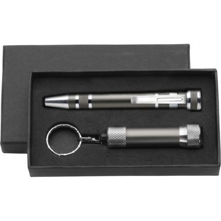 3-in-1werkzeug-set 'parat' aus metall - Topgiving