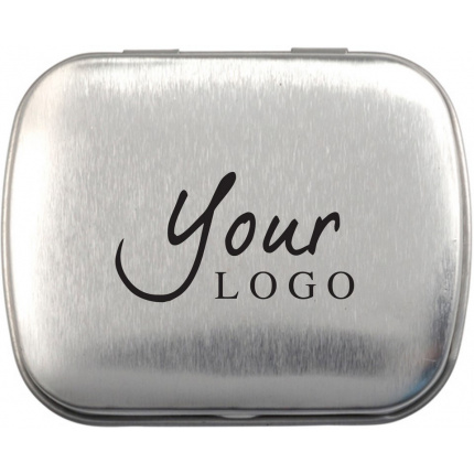 Pfefferminzbonbons 'travel' in metalldose - Topgiving