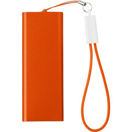 Powerbank 'colorline' aus aluminium - Topgiving