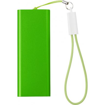 Powerbank 'colorline' aus aluminium - Topgiving