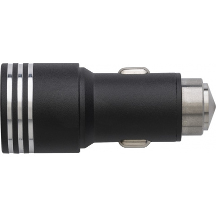 2-in-1 kfz-ladestecker 'racing' aus metall - Topgiving