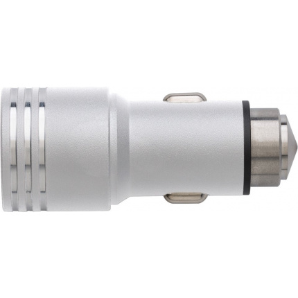 2-in-1 kfz-ladestecker 'racing' aus metall - Topgiving