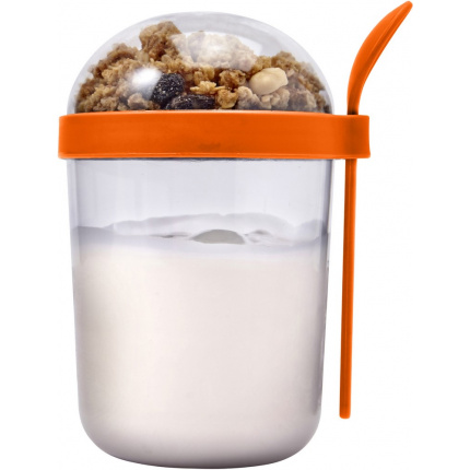 Joghurt und müsli becher 'on the way' aus kunststoff - Topgiving