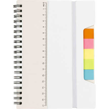 Notizbuch 'lineal' aus kunststoff - Topgiving