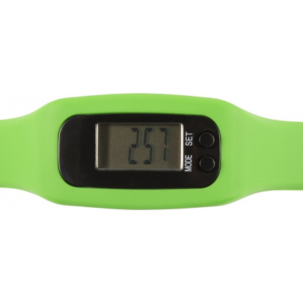 Schrittzähler 'step' mit silikon armband - Topgiving