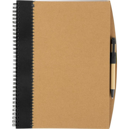 Notizbuch 'lyrics' aus karton mit stift - Topgiving