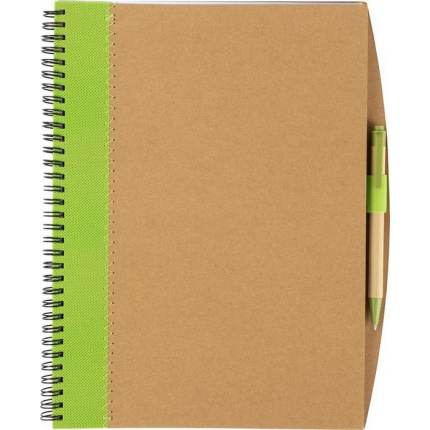 Notizbuch 'lyrics' aus karton mit stift - Topgiving
