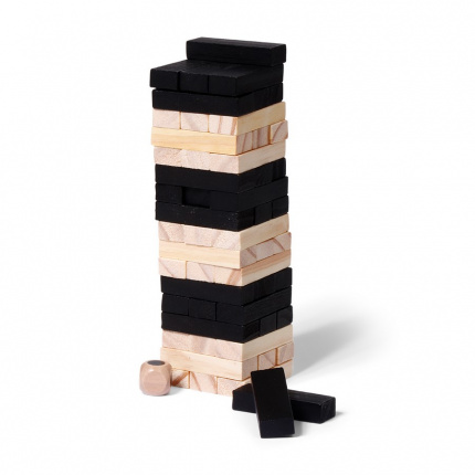 Senza wooden tower game - Topgiving