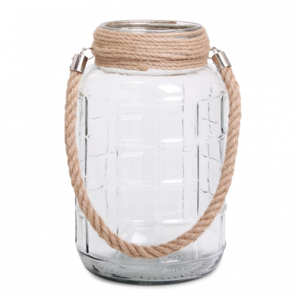 Senza glass jar large - Topgiving