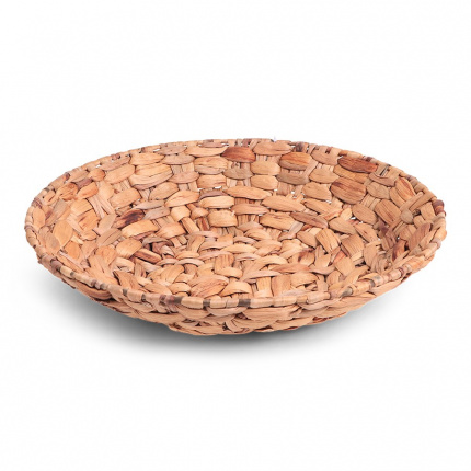 Senza hyacinth shallow basket - Topgiving