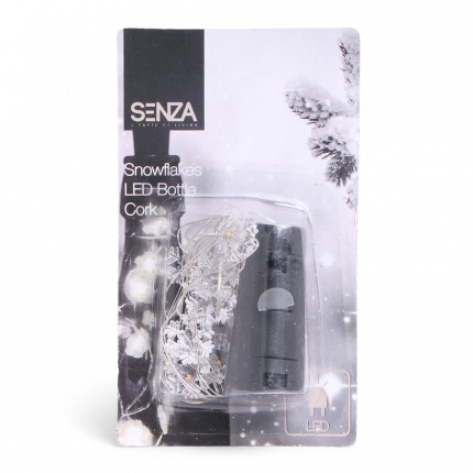 Senza led bottle cork snow - Topgiving
