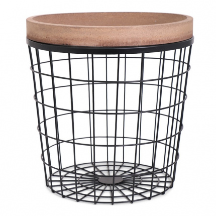 Senza wooden edge basket xl - Topgiving