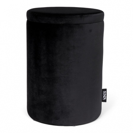 Senza velvet storage pouffe - Topgiving