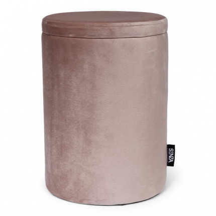 Senza velvet storage pouffe - Topgiving