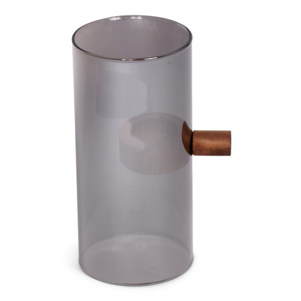 Senza magnet tealight glass metallic 21cm - Topgiving