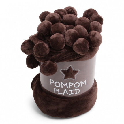 Pom pom plaid solid - Topgiving