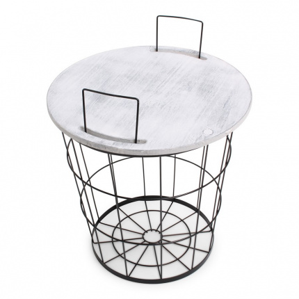 Iron basket with handles - Topgiving