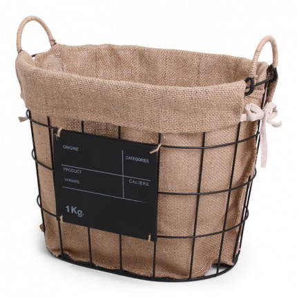 Senza iron basket brasserie round - Topgiving