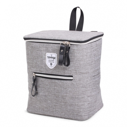 Twin tone bicycle cooler bag - Topgiving