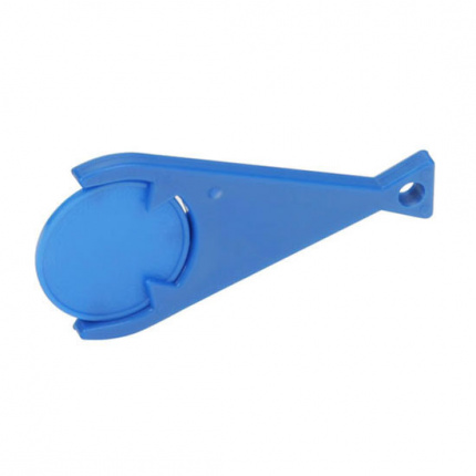 Chiphalter mit 1 euro chip piranha - Topgiving