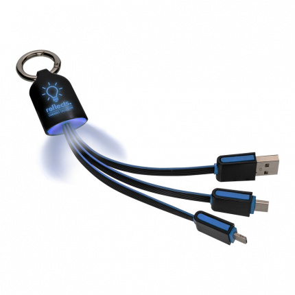 3-in-1 ladekabel - Topgiving