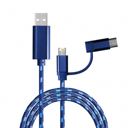 3-in-1 ladekabel - Topgiving