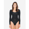Ama bodysuit cot/spandex ls - Topgiving