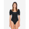 Ama bodysuit cot/spandex ss - Topgiving