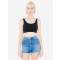 Ama tanktop crop cot/spandex for her - Topgiving