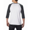 Anvil t-shirt triblend 3/4 raglan sleeve - Topgiving