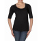 Anvil t-shirt scoop triblend 1/2 sleeve - Topgiving