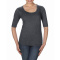 Anvil t-shirt scoop triblend 1/2 sleeve - Topgiving