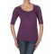 Anvil t-shirt scoop triblend 1/2 sleeve - Topgiving