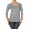 Anvil t-shirt scoop triblend 1/2 sleeve - Topgiving