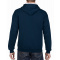 Gildan sweater hooded contrast heavyblend - Topgiving