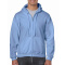 Gildan sweater hooded full zip heavyblend for him - Topgiving