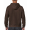 Gildan sweater hooded full zip heavyblend for him - Topgiving