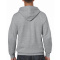 Gildan sweater hooded full zip heavyblend for him - Topgiving