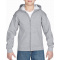 Gildan sweater hooded full zip heavyblend for kids - Topgiving