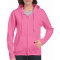 Gildan sweater hooded full zip heavyblend for her - Topgiving