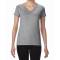 Gildan t-shirt premium cotton v-neck ss for her - Topgiving