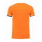 L&s t-shirt double-v cot/elast ss for him - Topgiving