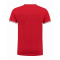 L&s t-shirt double-v cot/elast ss for him - Topgiving