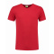 L&s t-shirt v-neck cot/elast ss for him - Topgiving