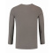 L&s t-shirt crewneck cot/elast ls for him - Topgiving