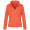 Stedman melange fleece cardigan active for her - Topgiving