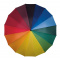 Golfschirm, regenbogenfarben - Topgiving