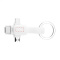 Connection 3-in-1 schlüsselanhänger mit ladekabel - Topgiving