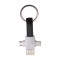 Connection 3-in-1 schlüsselanhänger mit ladekabel - Topgiving