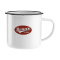Retro emaille tasse - Topgiving